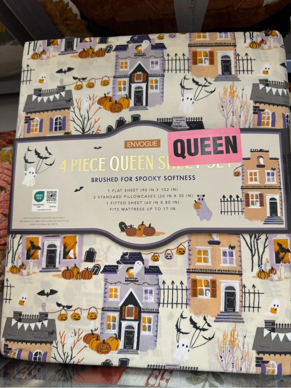 Envogue Halloween Queen sheet set